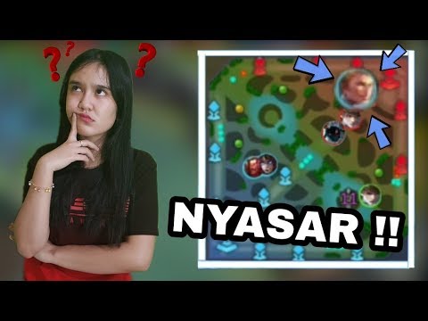 AJARIN PACAR LIHAT MAP !! MALAH NYASAR SAMPE BASE MUSUH !!! - Mobile Legend Indonesia