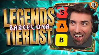 Best and WORST Legends for RQ Barcelona - Riftbound Vendetta Tierlist