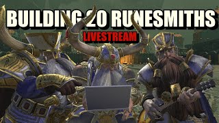 🔴 Building 20 Runesmiths