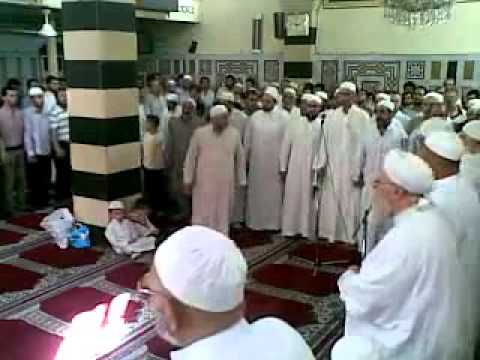 حضرة الذكر الشاذلية الهاشمية الشاغورية في الشام الكؤوس الهاشمية 