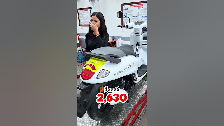 BARU! Harga Honda Scoopy 2025 di Kamboja #Scoopy #motor #kamboja #ytchannel #mobil
