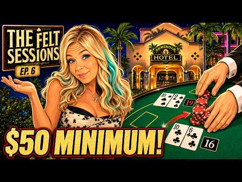 The Felt Sessions Ep. 6 | High Limit Blackjack CRUSHED Ash! Seminole Immokalee