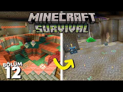 1.21 Devasa Deneme Odalarını Kırmak! - Minecraft Survival #12