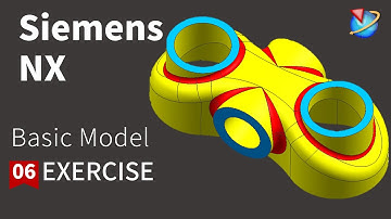 Siemens NX Tutorial for beginners,basic model exercise -006