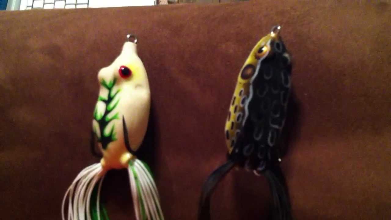 Soft Body Topwater Frog Bass Fishing Lures Product Review Lily pad