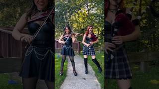 Thought the Fire and Flames #bagpipes #electricviolin #throughthefireandflames