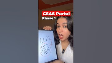 🔥Delhi University CSAS Phase 1 Admission || CUET 2025 #cuet2025 #cuetpreparation #cuetexamtips