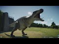 Jurassic World Evolution 2: Acrocanthosaurus vs Tyrannosaurs Rex