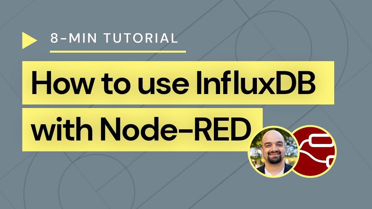 kristen maskine Cyberplads How to use InfluxDB with Node RED | 8-minute tutorial - YouTube