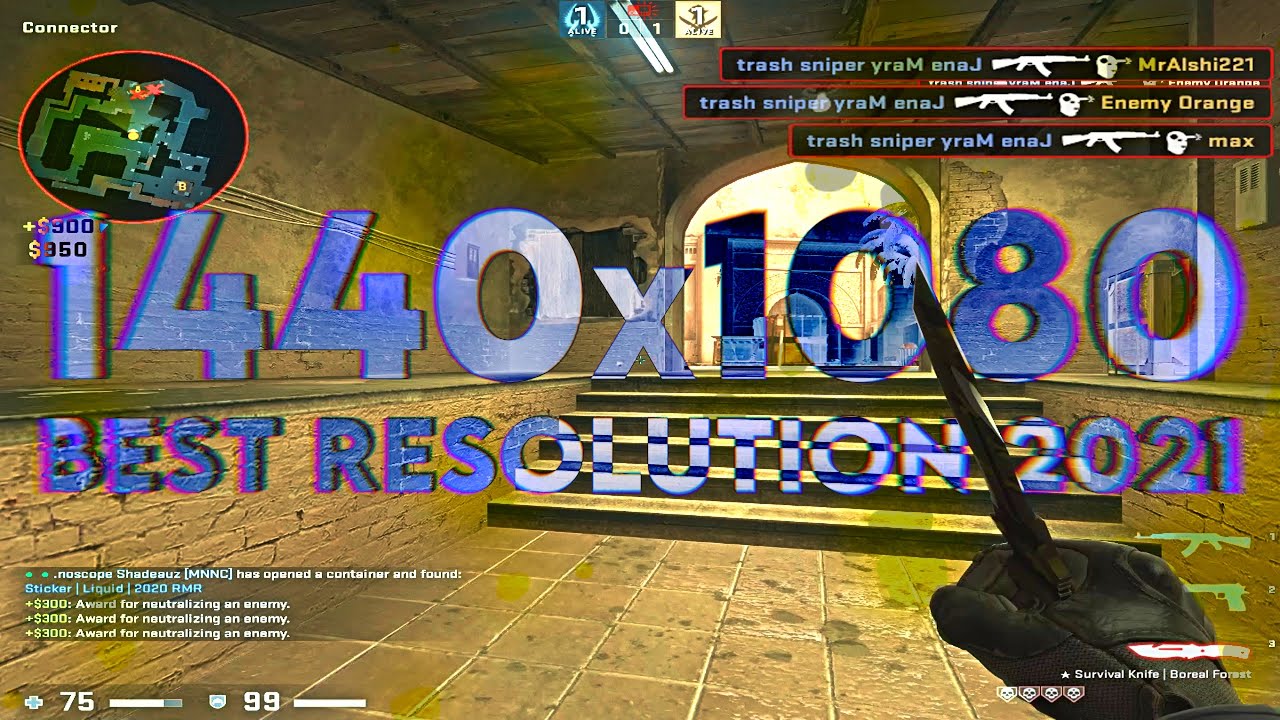 1440x1080 BEST CSGO RESOLUTION 2021 YouTube