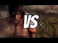 EREN TITAN FORM VS GORRILA BEAST TITAN!!! | Attack on Titan / A.O.T. Wings of Freedom #14