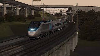 Train Simulator 2017: Amtrak Acela Express - 27 Furious Minutes: Acela 2103
