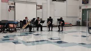 Jeanjean Quatuor Pour Saxophones, Mvt I Mvt Iv