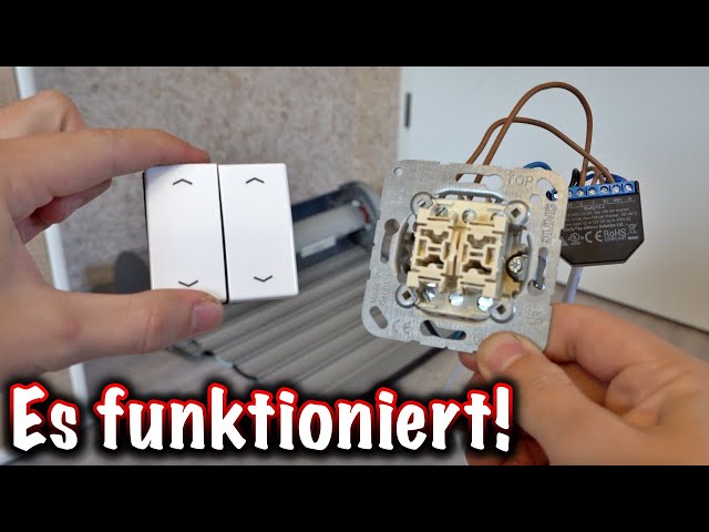 Connect two roller blinds separately with a multiswitch button in a single  switch box using self-... - YouTube