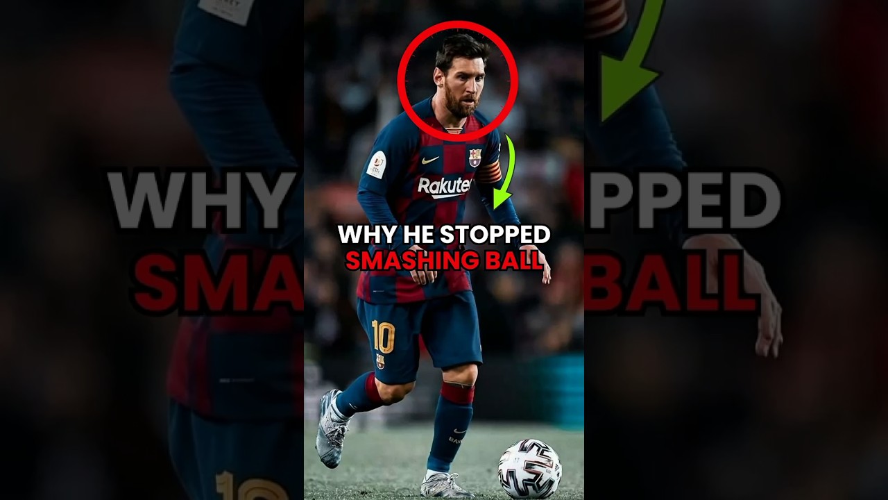 Real Reason Why Messi Stopped Blasting The Ball!