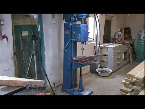 Обзор и технические характеристики самого идеального сверлильного станка для домашней мастерской!!!
