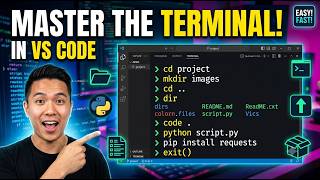 Basic Terminal Commands in VS Code for Beginners | Python Setup