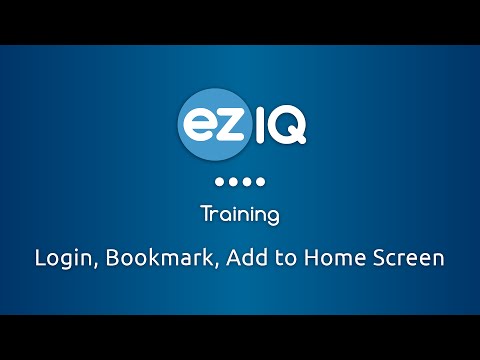 Login, Bookmark, & Home Screen