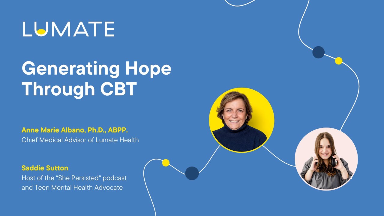 Generating Hope Through Cognitive Behavioral Therapy
