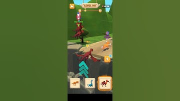 Dinosaur Shifting Run Level 101 Funny Race Gameplay Walkthrough #dinosaurshiftingrun  #shorts