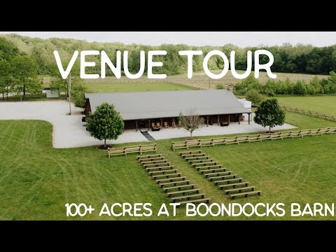 100+ acres of woods and wildflower fields - Boondocks Barn