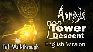 Amnesia Tower Descent [Full Walkthrough, All 12 Eagle Statuettes] English Version