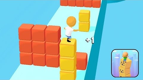 Cube surfer! - gameplay all level with aig 8-9 android ios games