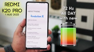 EvolutionX 6.6 [01/08/2022 Build] On Redmi K20 Pro! Review With New Battery 🔥