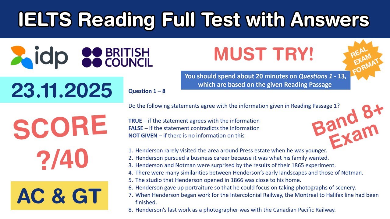 Cambridge 14 Test 2 Reading Passage with Answers 23.11.2025 - Test #75 ...