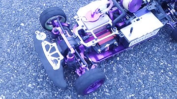Highly upgrade redcat racing lightning str nitro rc testing .18 turbo ported motor