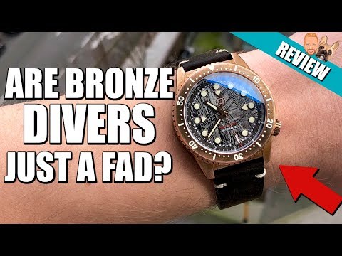 Zelos Mako V2 Bronze Diver 500m Watch - Review