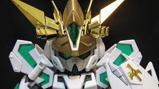 SD Knight Unicorn Gundam (1: Unbox) Legend BB transforming Gunpla plastic model review ガンプラ