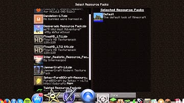 How to install resource packs for minecraft 1.7.2 For mac