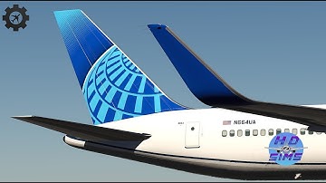 XP12.3.0 United B763ER-200 Real World flight | O