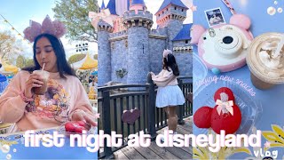 california diaries ೀ⋆｡ a cozy night at disneyland vlog ! 🏰🎀 ❤︎