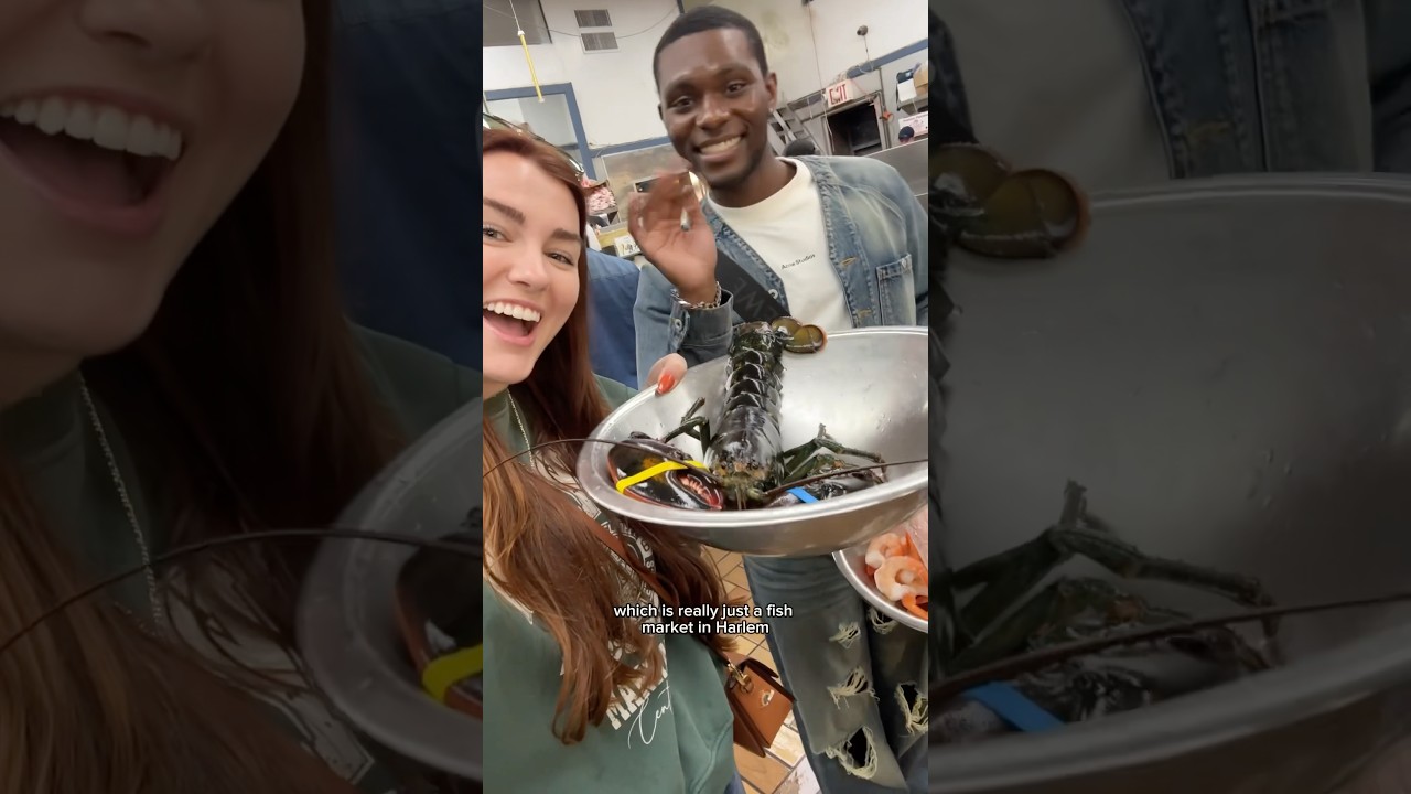 Everything I ate at an interactive aquarium! 