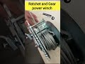 Ratchet and Gear power winch #trendingshorts #thecraftysuresh #viral #shorts #shortvideo