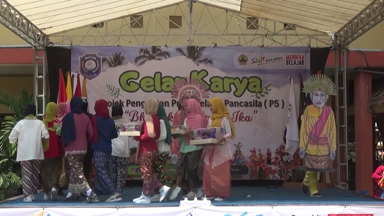 Gelar Karya P5 2023 - Kelas X AKL 1 (Provinsi DKI Jakarta)