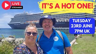 Join us for a LIVE Cruise & Travel Q&A Tuesday 23rd June 7pm UK!