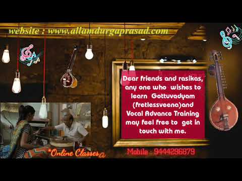 You can learn Gottuvadyam (fretlessveena) and Vocal - YouTube