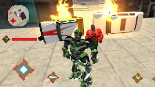flying robot car transformation game #2,robot war tornado screenshot 5