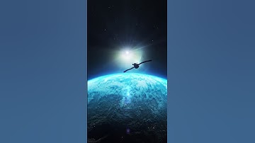 Sun rising over the Earth