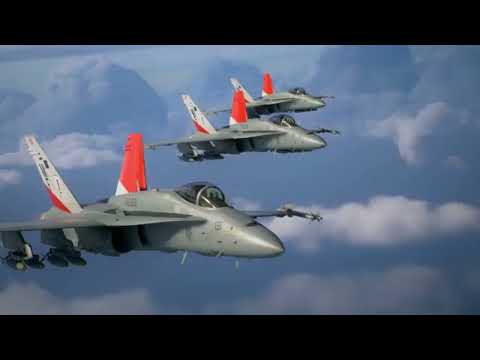 Everflow- Ace Combat 8: Wings of Theve Main Theme music video (With lyrics).