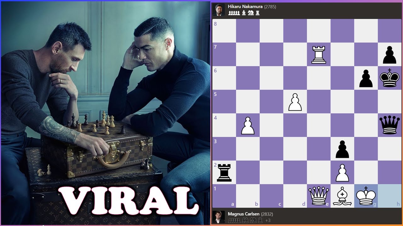 Photo of Lionel Messi, Cristiano Ronaldo Playing Chess Goes Viral - Sports  Illustrated