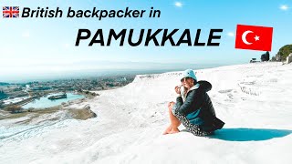 Natural Infinity Pools of Pamukkale 😍🇹🇷 Turkey Travel Vlog