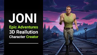 Unleash Creativity with Joni - A Unique 3D Character Pack for Character Creator 4 & Unreal Engine 5