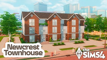 Newcrest Townhouse || De Sims 4: Snel Bouwen