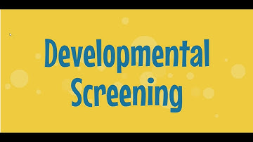 Developmental Screening