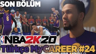 Türkçe NBA 2K20 MyCAREER #24 | NBA FİNALİ, SERİNİN EN İYİ BLOĞU (Final Bölüm)