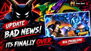 Blox Fruits Update BIG PROBLEM! MAGNET EVENT ENDING! JANUS QUEST ISSUE | UPDATE 30